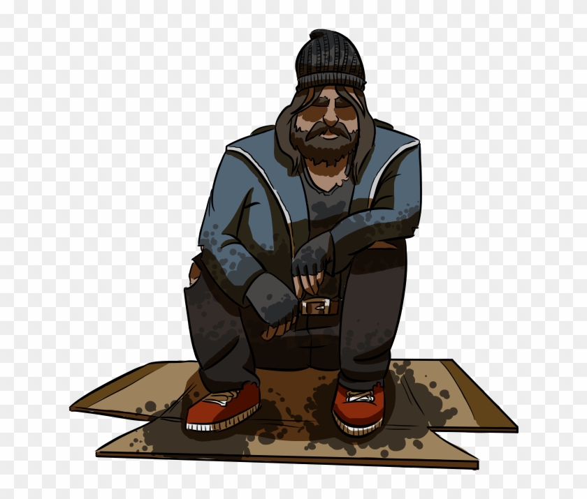 Homeless Clipart Transparent - Homeless Png #3629269