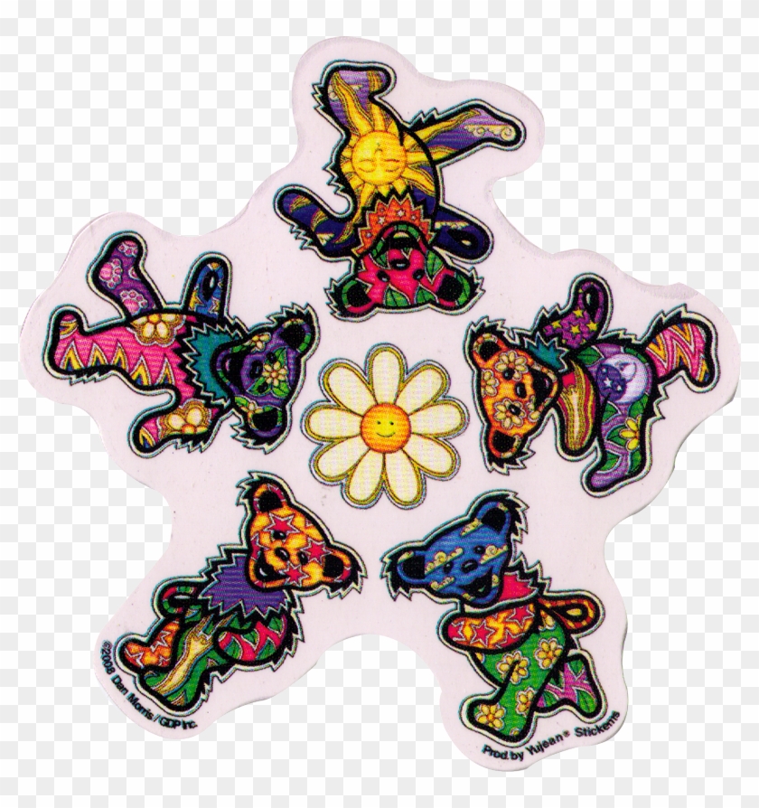 Grateful Dead Bear Png Clipart (#3629400) - PikPng