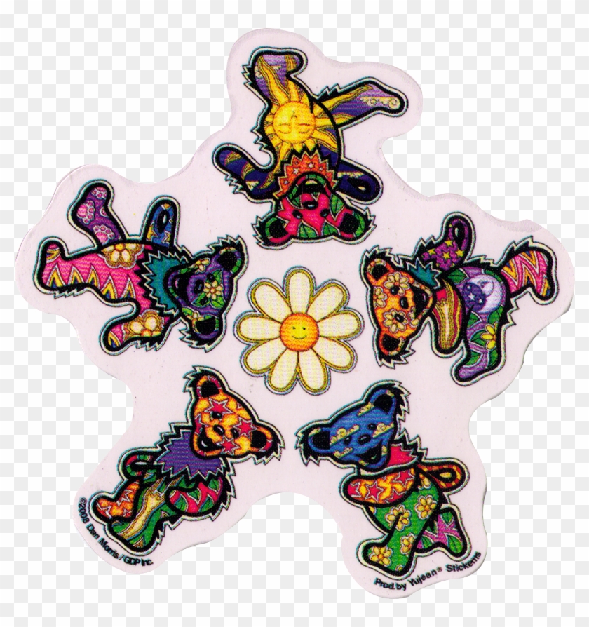 Grateful Dead Bear Png Clipart #3629400