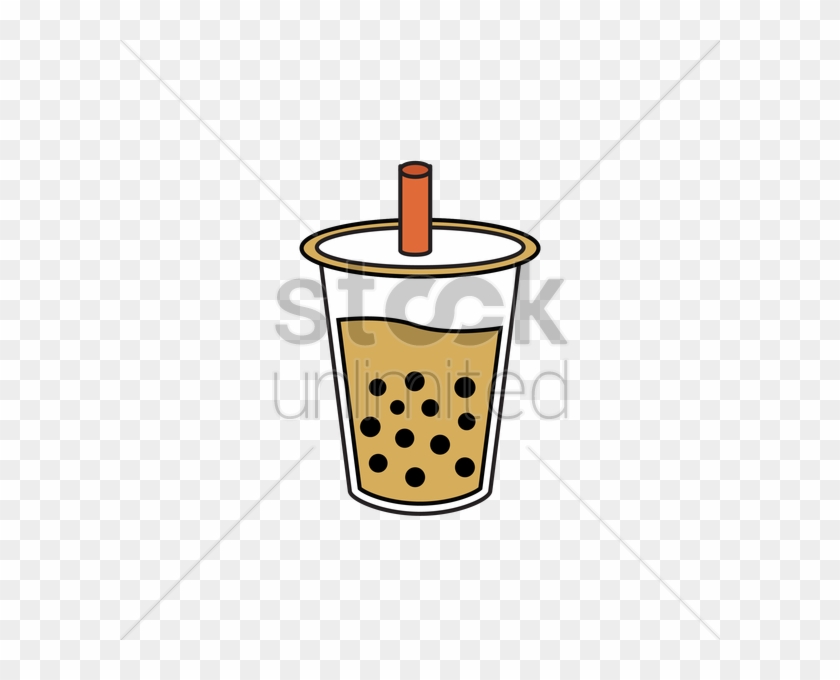 Bubble Tea Vector Image - Bubble Milk Tea Clipart - Png Download