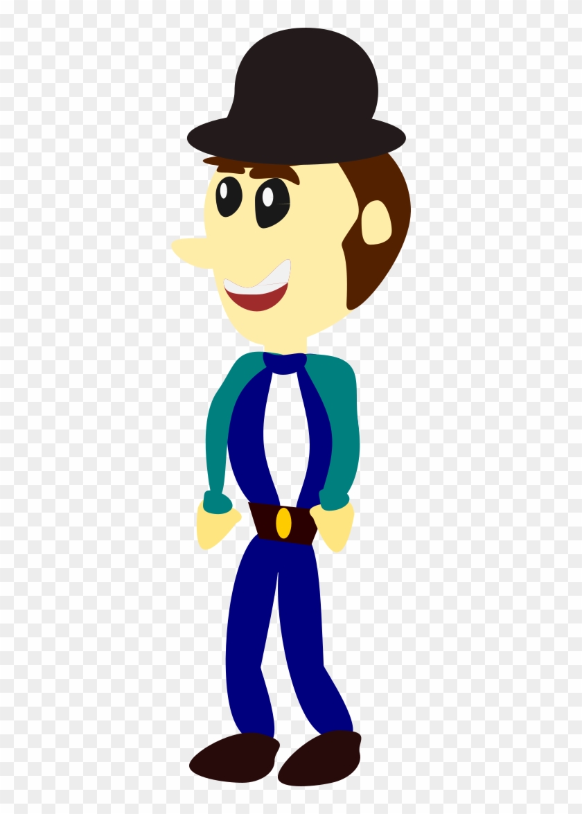 Single Man - Cartoon Clipart