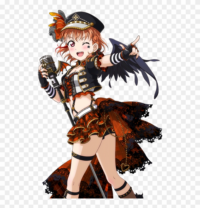 1 Reply 6 Retweets 14 Likes - Love Live Chika Punk Rock Set Clipart