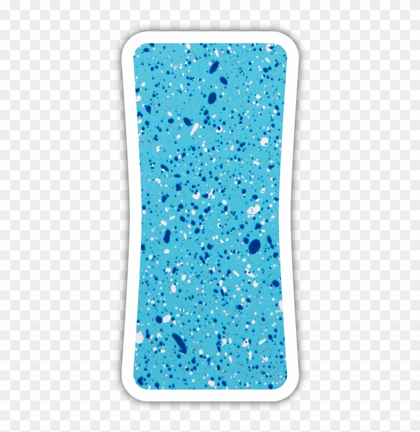 Color Gota Fondo Azul - Glitter Clipart #3629657