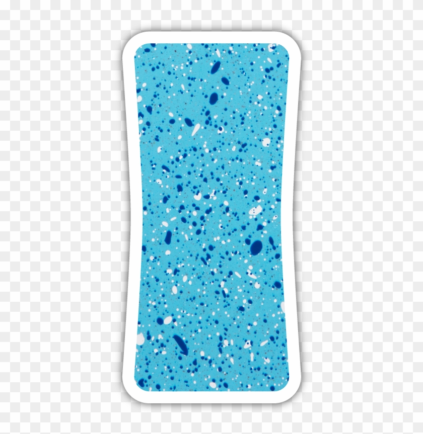 Color Gota Fondo Azul - Glitter Clipart