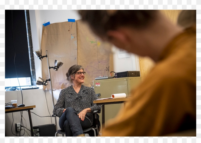 Punk Rock Professor Brings New Perspective To Kinetic - Sitting Clipart #3629836