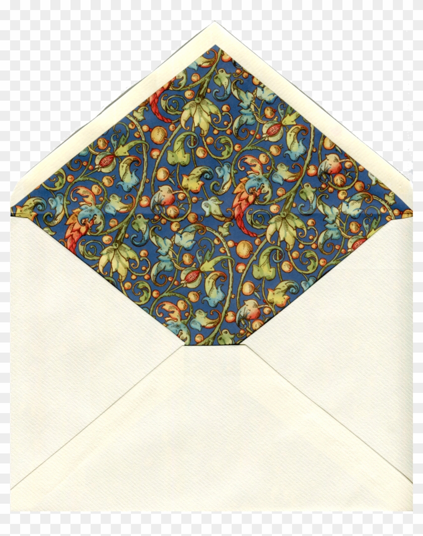 Sobre Enredadera Fondo Azul - Florentine Paper Clipart #3629950