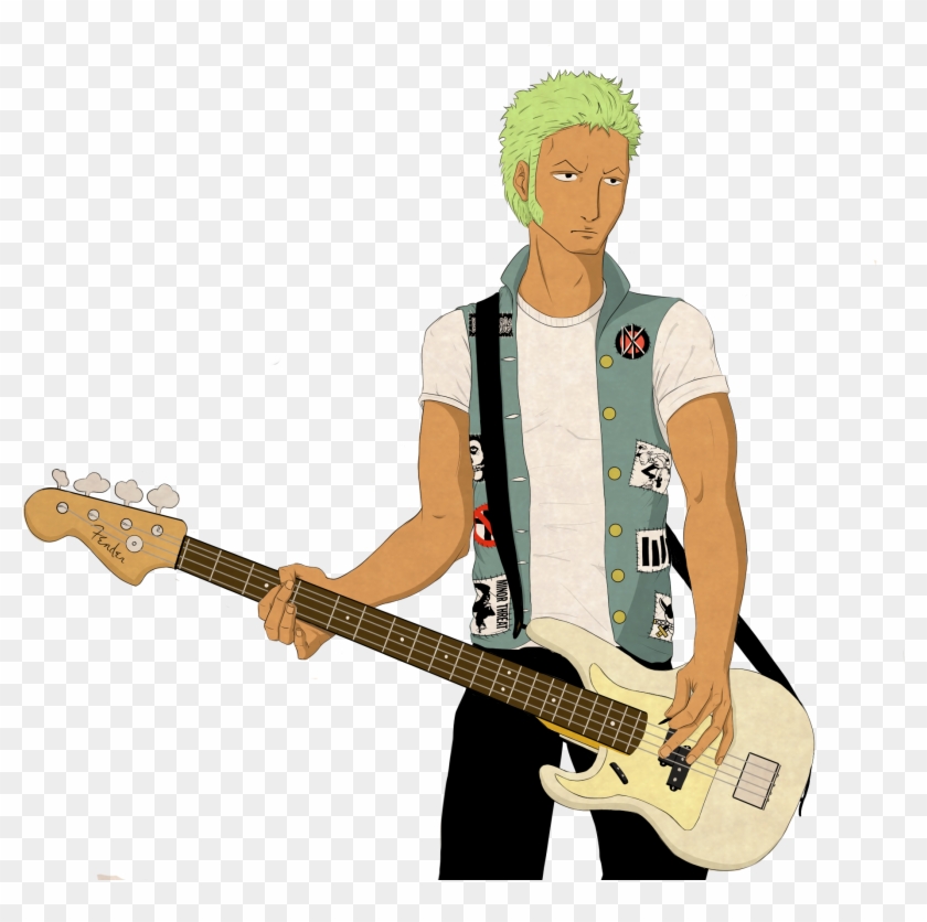 Punk Rock - Bass Guitar Clipart