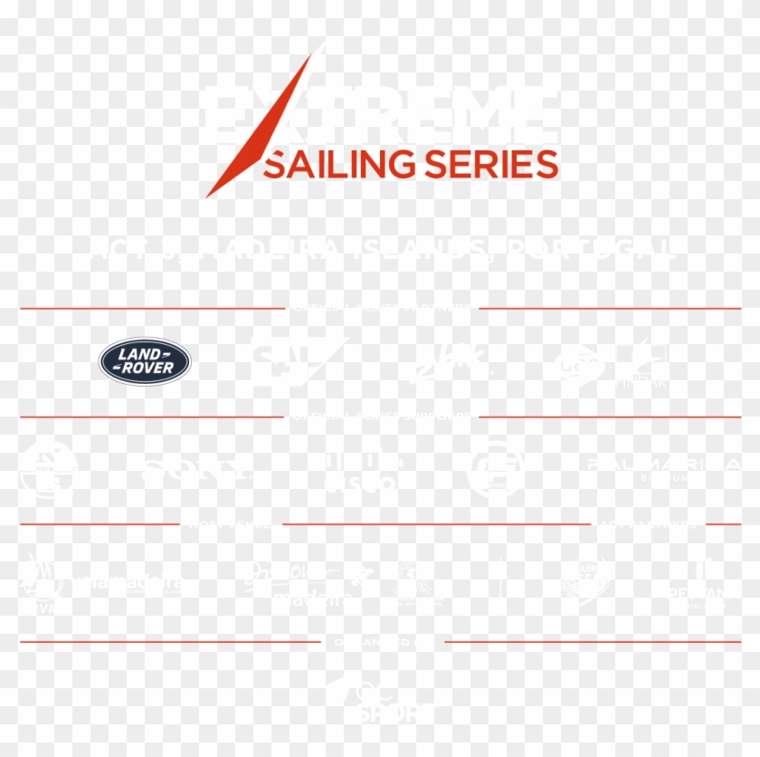 Extreme Sailing Series Partners - Land Rover Clipart #3630541