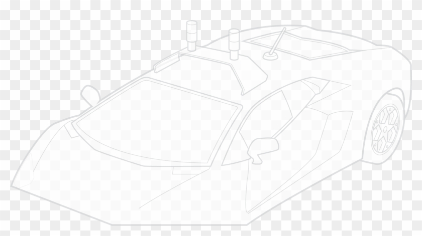 Technologies For Fully Autonomous Car Diagram - Sketch Clipart