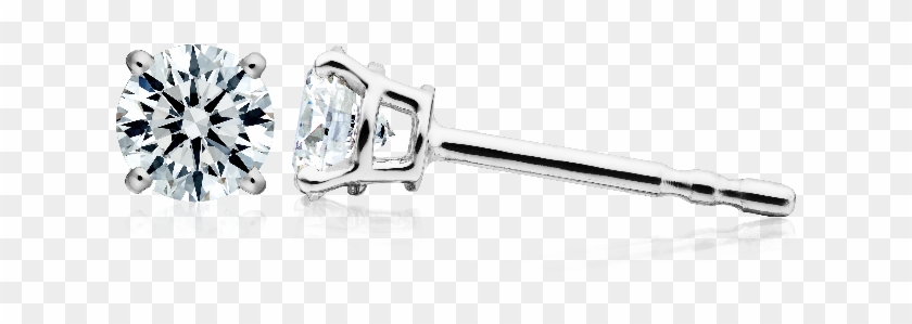 23ct Diamond Stud Earrings - Earrings Clipart #3631050