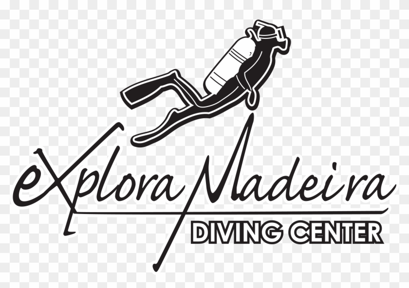 Explora Madeira Diving Center - Calligraphy Clipart #3631124