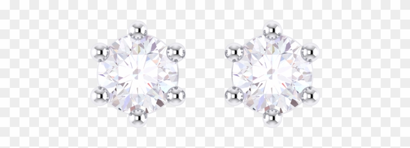 Diamond Stud Earrings - Earrings Clipart