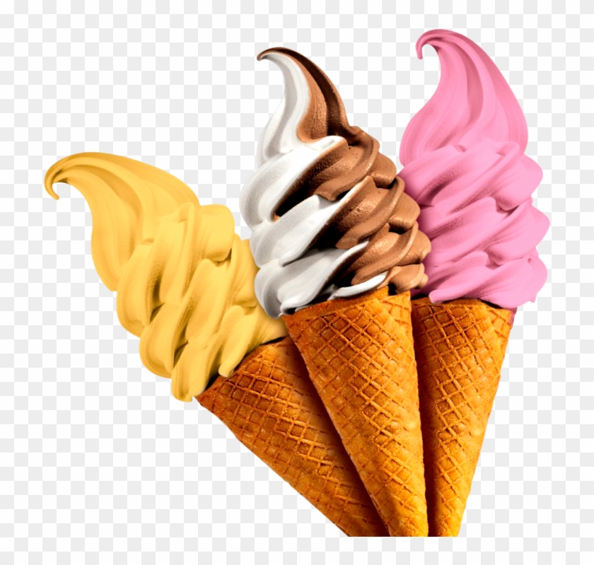 Sorvete Italiano Png - Soft Serve Ice Creams Clipart #3631213