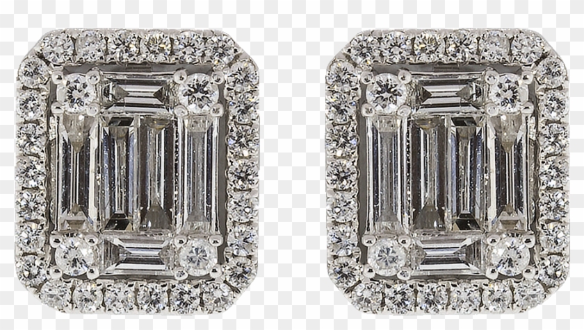 Ascension Diamond Stud Earrings - Earrings Clipart #3631247