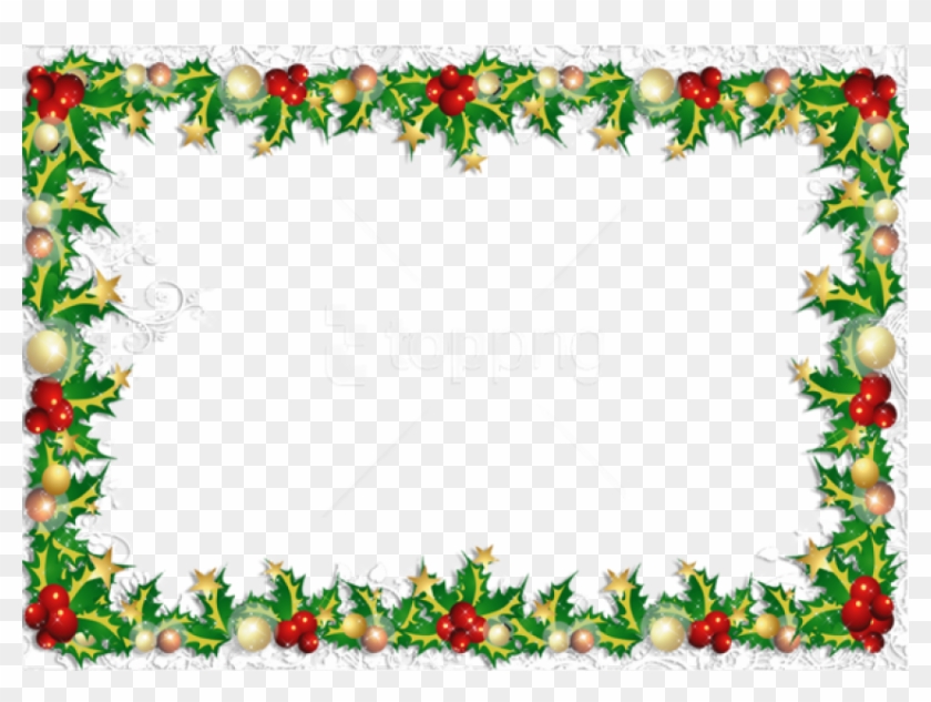 Christmas Card Borders Png Clipart