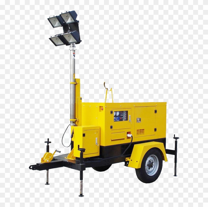07 Jul 2014 - Mobile Light Tower Generator Clipart
