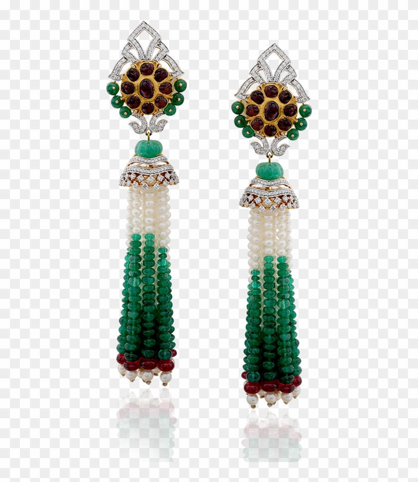 Charming Ruby Stud Earring Clipart