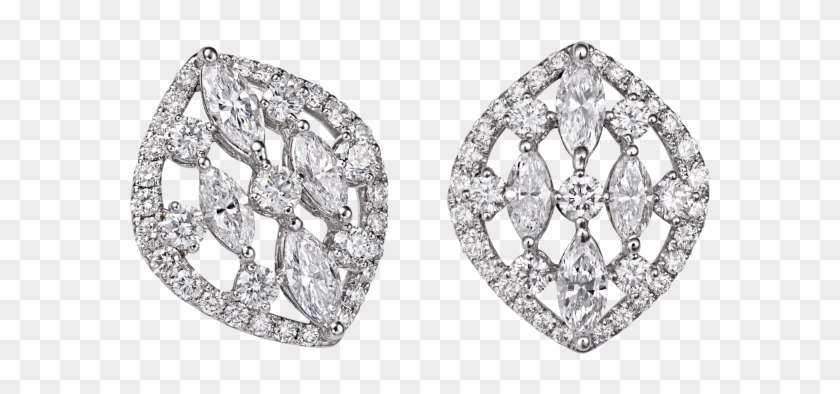 Diamond Earrings - Earrings Clipart #3631619