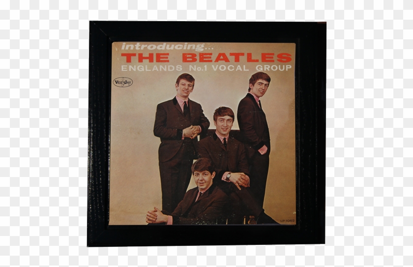 Album Frame In Black Finish - Beatles Introducing The Beatles Clipart