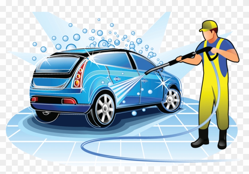 Who We Are - Car Water Wash Logo Clipart