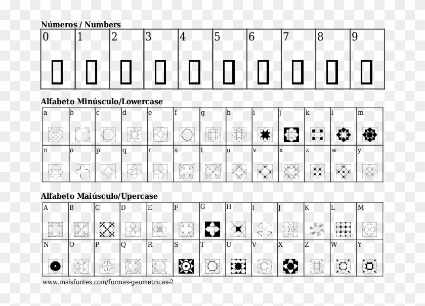 Detalhes Da Fonte Formas Geometricas - Kruti Dev 011 Font Clipart #3631995