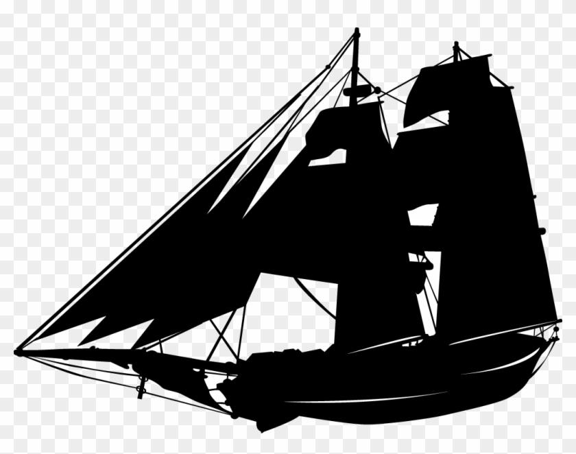 Ship Silhouettes 01 Png - Free Vector Boat Clipart #3632396