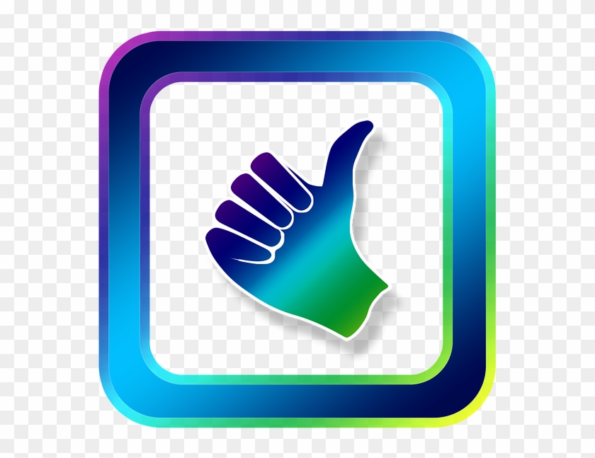 Icon, Thumb, High, Like, Positive, Gut, Symbols, Online - El Icono De Musica Clipart