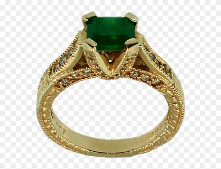 The Gem Of Las Olas - Engagement Ring Clipart #3632942