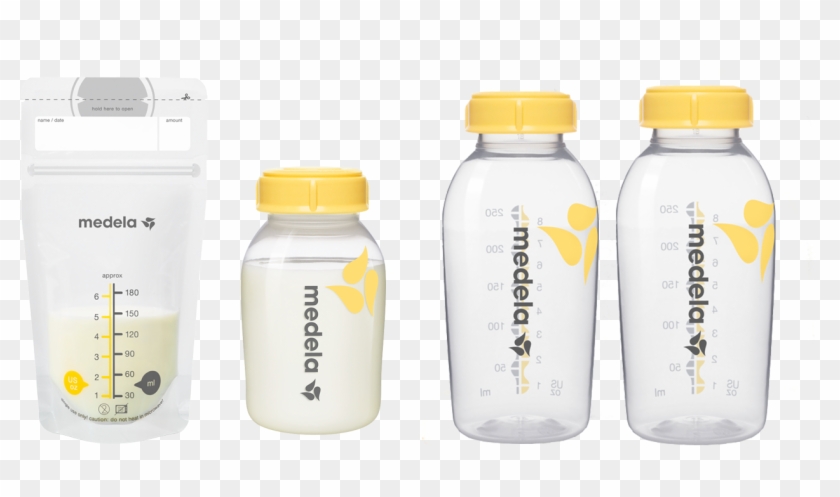 Breast Milk Collecting - Plastic Bottle Clipart