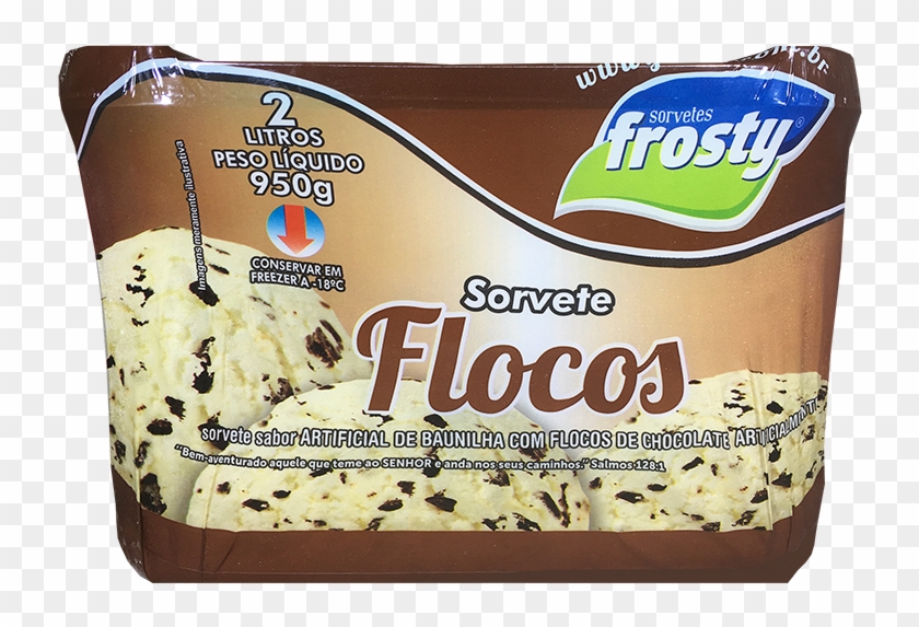 Sorvetes 1 - 5 Litro - Sorvete De Flocos Rotulo Clipart