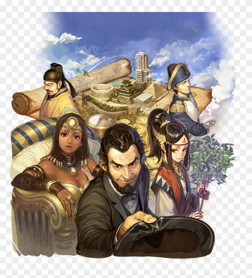 Civilization Revolution 2 Plus Japanese Key Art - Sid Meier's Civilization Revolution 2 Plus Vita Clipart #3633304