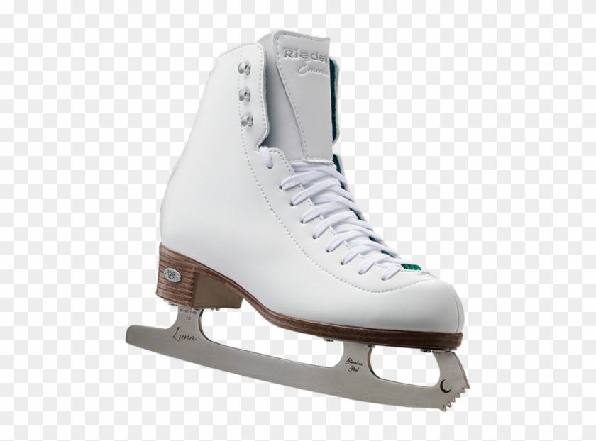 Riedell Emerald Figure Skates Clipart #3633312