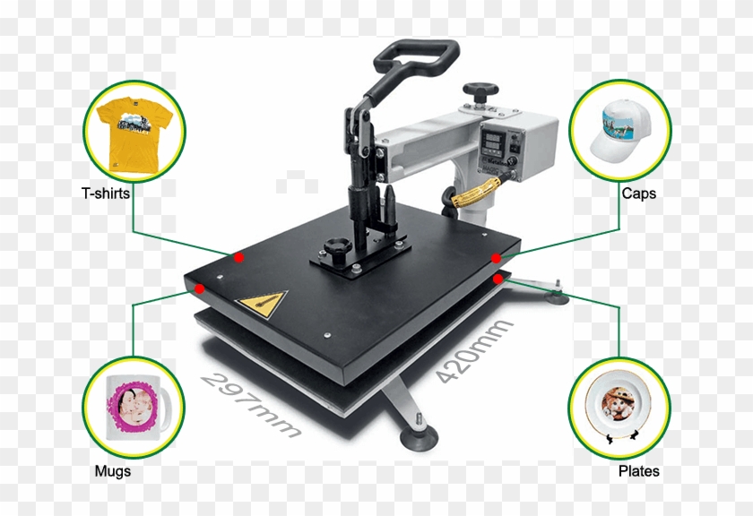 Small Format Heat Press Mm A3 - Magic Machine Clipart #3633448