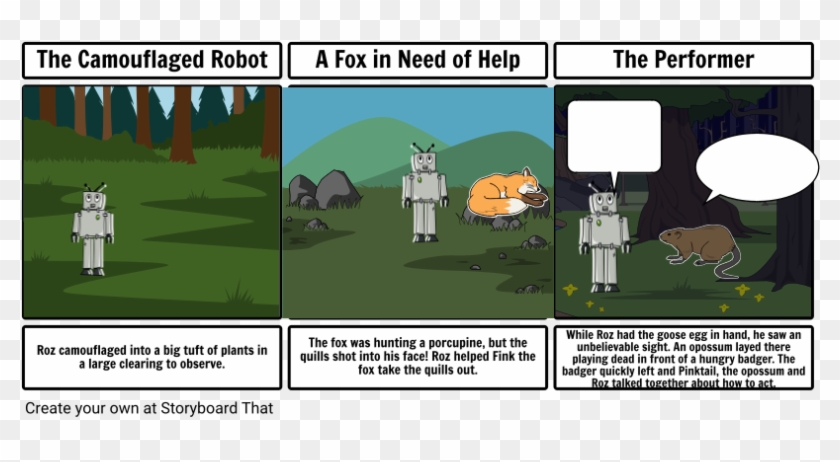 The Wild Robot , Png Download - Cartoon Clipart