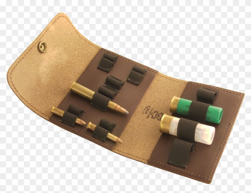 Patronenetui, Leder 3 Große / 8 Kleine Kugeln / 4 Schrot, - Wood Clipart #3633969