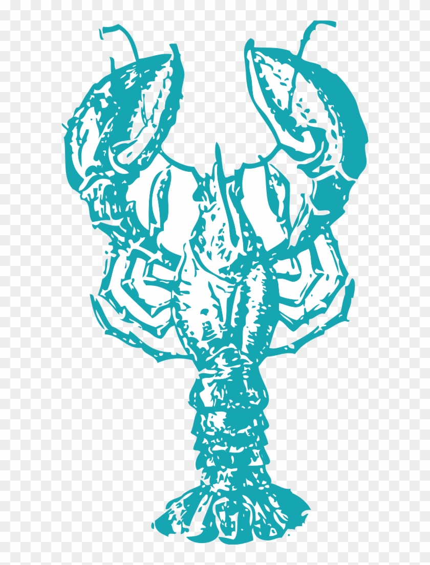 Lobster Clipart Florida - Blue Lobster Clip Art - Png Download #3634036