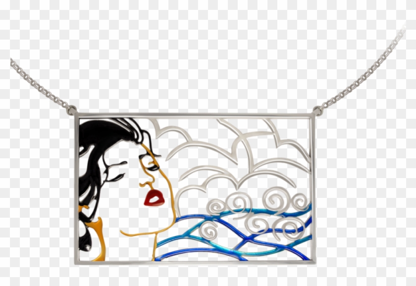 Necklace 57sr-8 - Locket Clipart #3634073