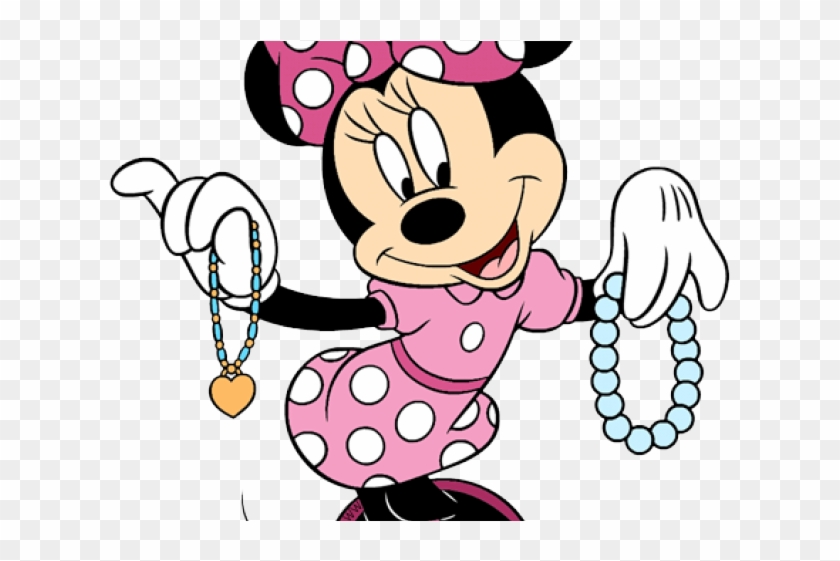 Minnie Mouse Para Colorear Clipart #3634103