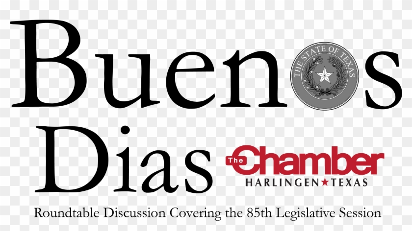 Harlingen Chamber Members Are Invited To Buenos Dias - Poster Clipart