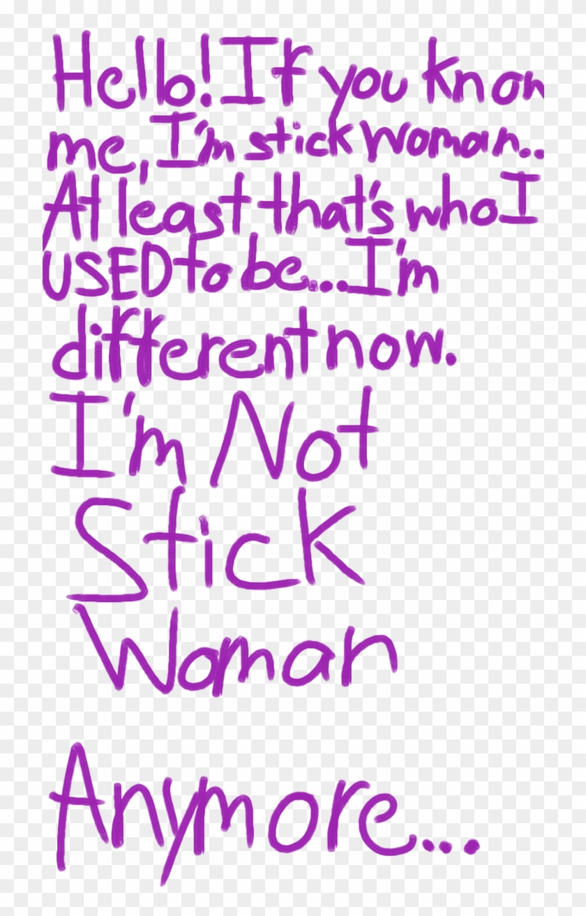 Stick Woman - Art Clipart #3634506
