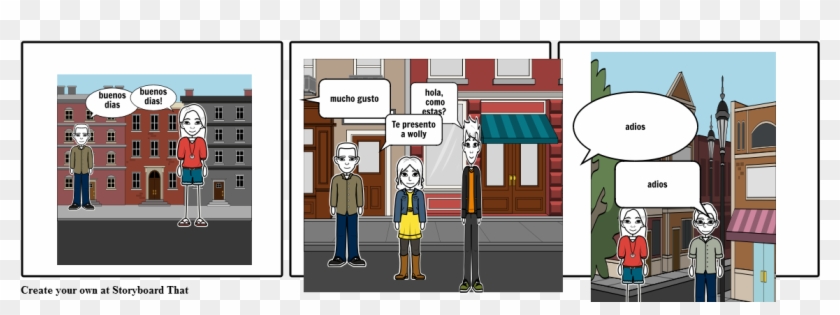 Spanish Intro - Cartoon Clipart