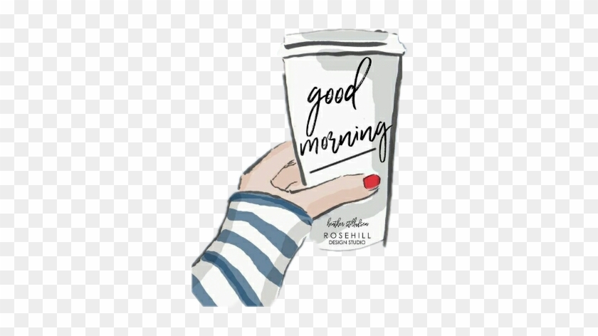 Buenos Días - Morning Quotes Illustration Clipart