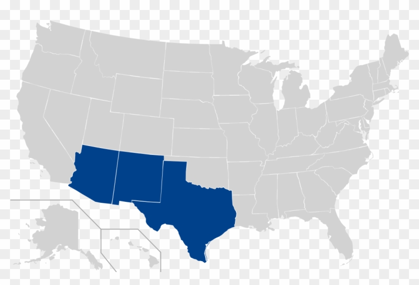 Border Conference - Democratic And Republican States Clipart #3634840