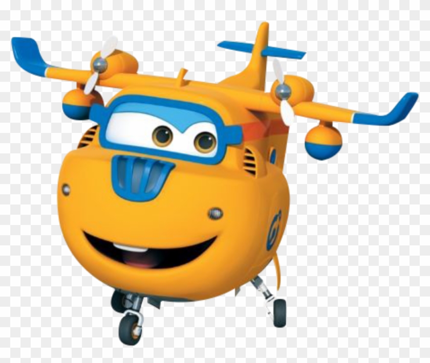 South Korea Airplane Super Wings - Super Wings Cartoon Donnie Clipart #3634933
