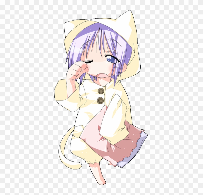 Give Her Second, She's Almost Ready To Kick Some Butt - Baby Girl Neko Clipart