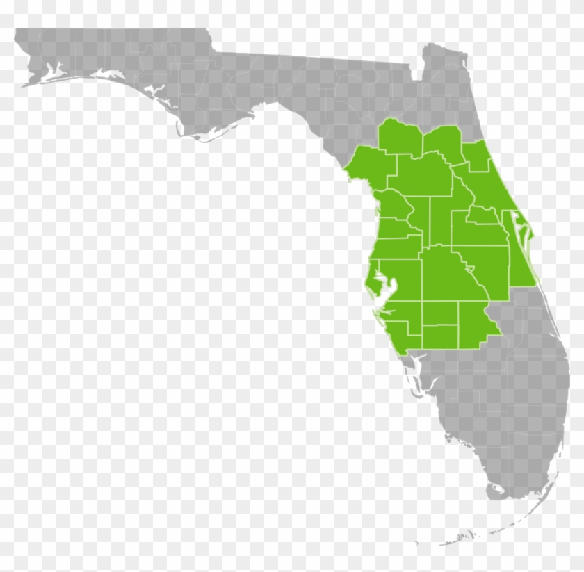 Explore The Region - Florida Election Map 2016 Clipart #3635261
