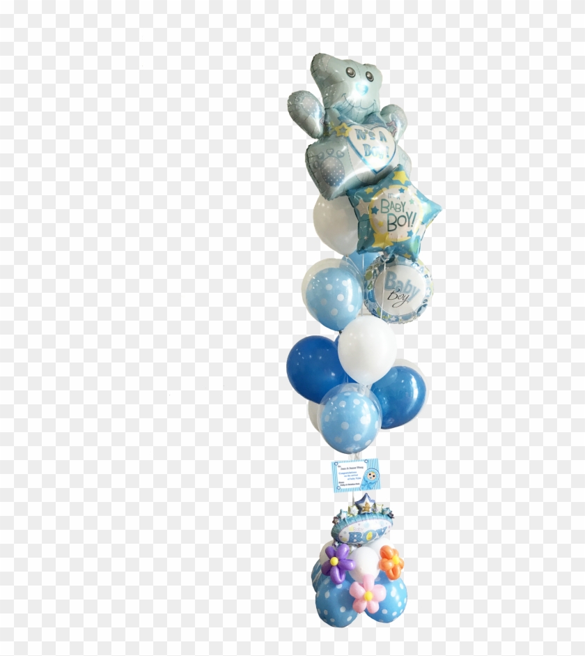 Baby Boy / Baby Shower Bouquet - Balloon Clipart #3635323