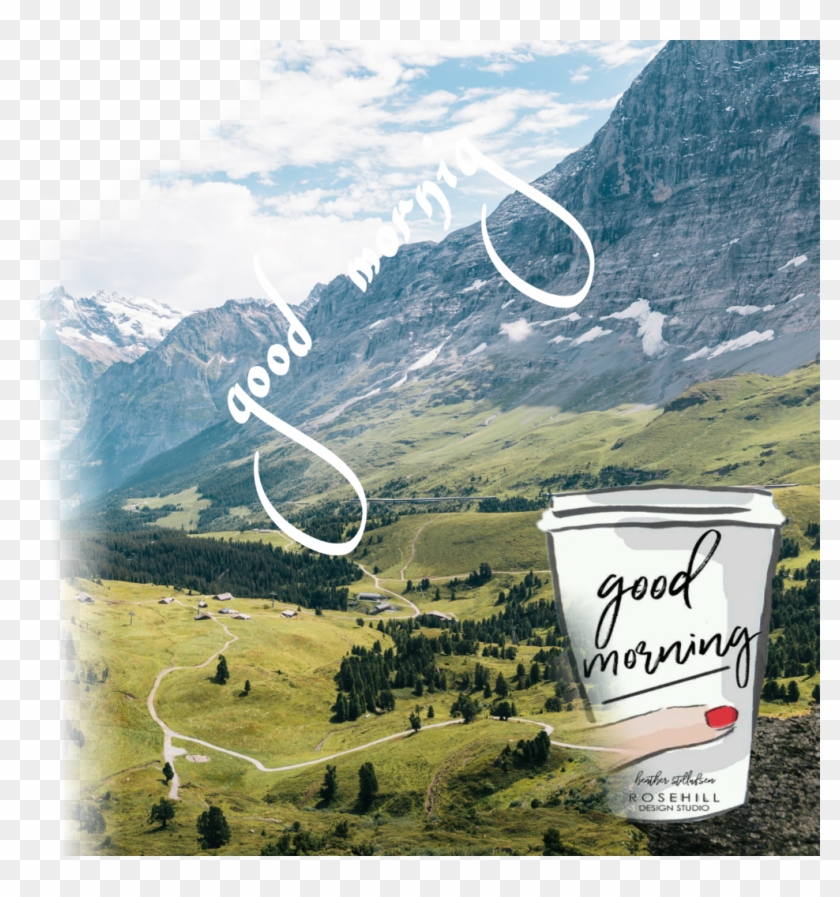 Buenos Dias - Alps Mountain Clipart #3635360