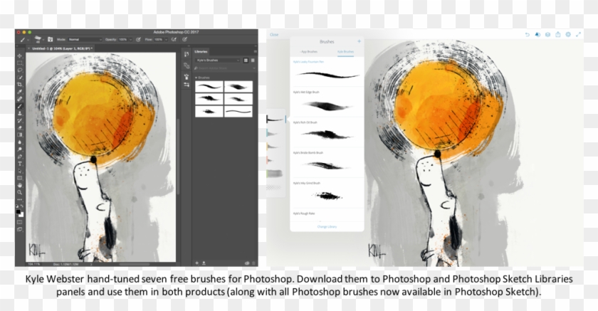 Photoshop - Adobe Photoshop Sketch Clipart