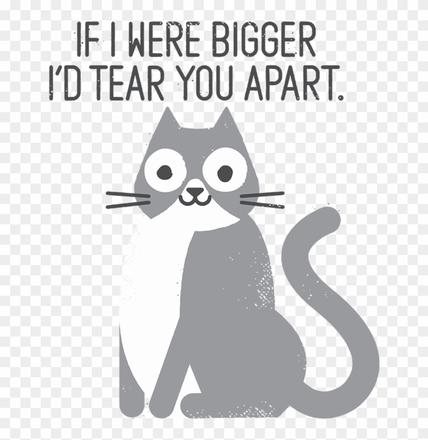 If I Were Bigger I Tear You Apart Clipart #3635804